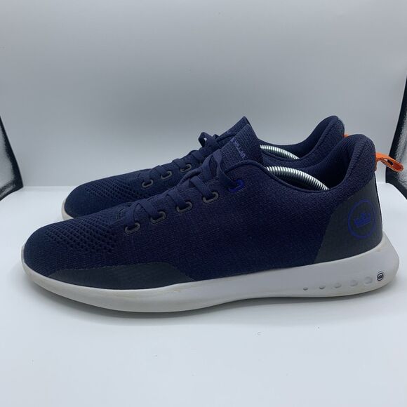 Peter Millar Hyperlight Glide Sneaker Mens 11 Navy Blue Knit Style - Picture 1 of 7
